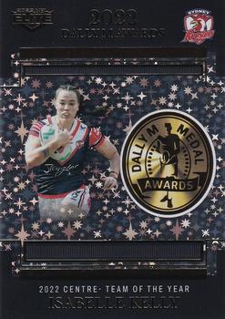 2023 NRL Traders Elite - 2022 Dally M Awards Priority #DM23 Isabelle Kelly Front